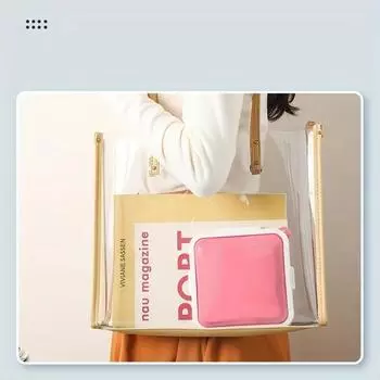 Пластиковый ланч-бокс для сэндвичей большой вместимости с крышкой — идеально подходит для пикников на открытом воздухе и разогрева еды! синий