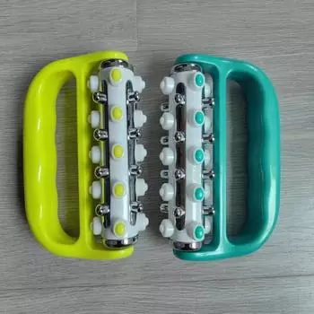 Пластиковый массажер для тела PS ручной роликовый массажер высокого качества пластиковый массажер для женщин A