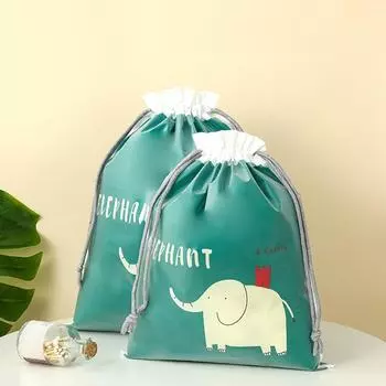 Пластиковый мешок для хранения, сумка на шнурке, водонепроницаемая сумка для хранения, дорожная сумка для хранения, сумка для хранения мокрой одежды, сумка для хранения купальника 36*45 см