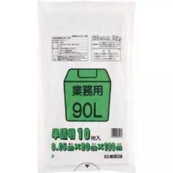 Пластиковый мешок Watanabe Commercial 90 л Белый Прозрачный M90D