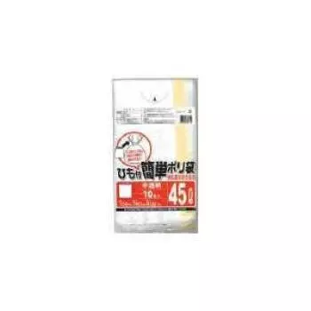 Пластиковый мешок Watanabe Easy с веревкой 45 л полупрозрачный HI70