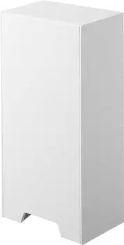 Пластиковый мешок Yamazaki Jitsugyo 5437 Стокер для пластиковых пакетов Белая башня Пластиковый мешок Стокер для пластиковых пакетов Двусторонний Приблизительно. Ш14XГ10.2-18.7XВ30см белый