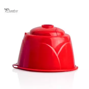 Пластиковый многоразовый капсульный фильтр для кофе Puntos многоразового использования для машин Dolce Gusto фиолетовый