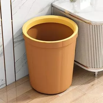 Пластиковый мусорный бак большой емкости, корзина для мусора, мусорное ведро для ванной комнаты