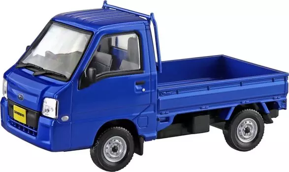 Пластиковый набор для сборки Aoshima Bunka Kyozaisha Raku Subaru Sambar Truck WR Blue Limited Пластиковая модель 1/32 № 05-WB с цветовой кодировкой (Машина)