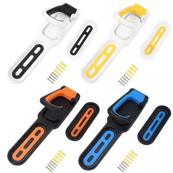 Пластиковый настенный держатель для велосипеда MTB кронштейн для хранения горного велосипеда крепление Stan AU синий