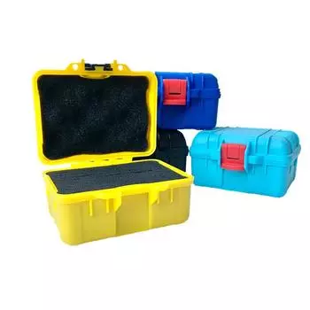 Пластиковый небольшой ящик для инструментов, водонепроницаемый чехол, ящик для инструментов, органайзер, противоударный ящик для инструментов, жесткий чехол «Пеликан», ящик для хранения инструментов