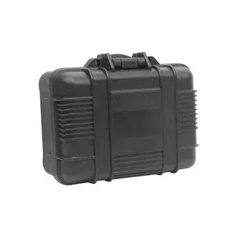 Пластиковый небольшой ящик для инструментов, водонепроницаемый чехол для хранения, органайзер, жесткий чехол чёрный