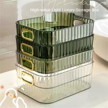 Пластиковый органайзер для мелочей T для кухни, офиса, учебы, легкого использования, роскоши, дома, ежедневного использования, хранения, хранения, корзины для хранения, ящики для хранения