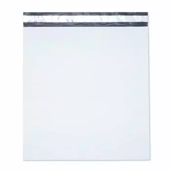 Пластиковый пакет для доставки Compos Толщина пакета для доставки Тонкий 60 микрон Ширина 420 x Высота 450 Крышка 50 мм Цвет Белый Прочная лента В комплект входит + 2LDW42-45