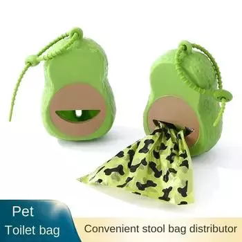 Пластиковый пакет для щенков на открытом воздухе, небольшой мешок для туалета для собак, мешок для отходов домашних животных, удобный диспенсер для отходов, портативный лоток для кошачьего туалета, набор для хранения мусора