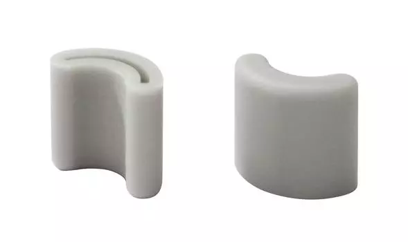 Пластиковый пакет Yamazaki Jitsugyo Eco Holder Plate Kitchen Eco Stand Plate Cap Set of 2 Gray 2556