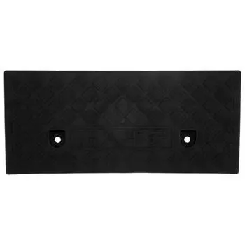 Пластиковый пандус толщиной 5 см, портативный пороговый пандус для подъездной дороги автомобиля, погрузочная платформа, принадлежности, черный Black