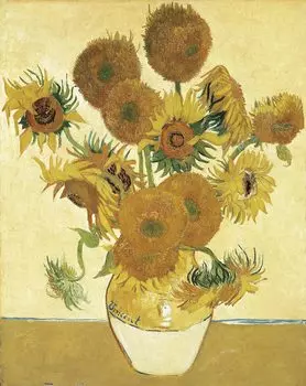 Пластиковый пазл Pintoo из 500 деталей Gogh, сложный, без щелчков, устанавливается на место [Van Sunflowers] (31X38см) Взрослые, штук, [H1773]