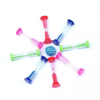 Пластиковый песочный таймер, песочные часы, 30 секунд, 1 минута, часы на 2 минуты, часы-клепсидра, украшения для дома, настенные украшения, масло