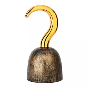 Пластиковый пиратский крюк, капитанский крюк, косплей, аксессуар для Хэллоуина, Рождества, карнавала, косплея, ролевых игр, товаров для косплея One Size