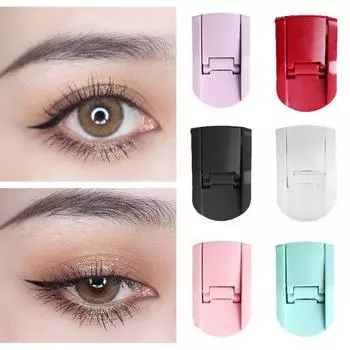 Пластиковый подъемник для ресниц, не повреждающий ресницы, полезный трехмерный зажим для завивки ресниц белый