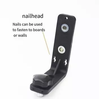 Пластиковый прочный лазерный уровень L-образный магнитный кронштейн для точного широкого диапазона 1/4 интерфейса