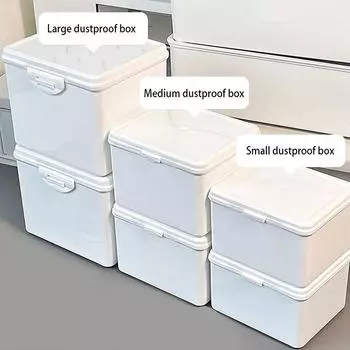 Пластиковый ящик для хранения фотокарточек, небольшой ящик для хранения карточек, настольный органайзер, классификационная коробка, канцелярские принадлежности S