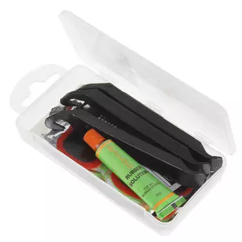 Пластиковый ящик SAHOO с инструментами, комплект для ремонта прокола трубки велосипедной шины