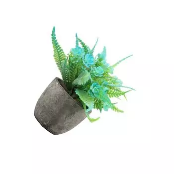 Пластиковый реалистичный искусственный суккулент, не требующий особого ухода, элегантное искусственное растение в горшке, украшение