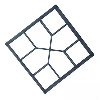 Пластиковый садовый мостовой своими руками, ручной инструмент для мощения цементным кирпичом, для изготовления ступенек на газоне во дворе 45x40x4cm