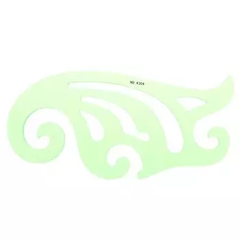 Пластиковый шаблон для чертежей для студентов, трафарет, измерительный инструмент, канцелярские принадлежности