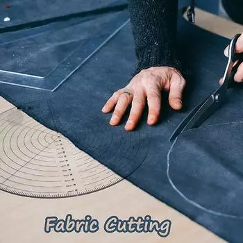 Пластиковый шаблон для поиска центра многофункциональный круглый инструмент для поиска центра швейные принадлежности своими руками