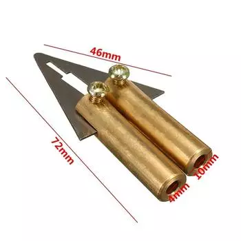 Пластиковый шпатель с головкой электроинструмента для степлера, автомобильного бампера, сварочного аппарата для ремонта обтекателя крыла