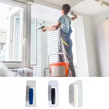 Пластиковый шпатель с удобной ручкой Пластиковые отделочные шпатели подходят для скребка штукатурки краски стен краски 3