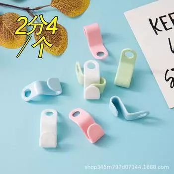 Пластиковый складной вешалка для одежды, экономящий место Regular Version (~1.7g, Contact for Price Change)