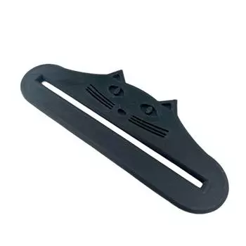 Пластиковый сквизер для кошачьих лакомств в форме кошки, аксессуары для кошачьих лакомств, новые инструменты для сквизинга, товары для питомцев чёрный