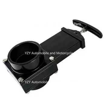 Пластиковый сменный сливной клапан для резервуара с водой для прицепа-дома на колесах - черный чёрный