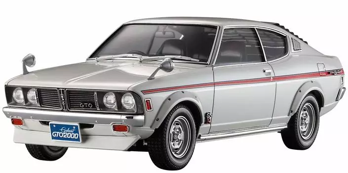 Пластиковый спойлер Hasegawa Mitsubishi Galant GTO 2000GSR, модель 20475 1/24 с подбородком
