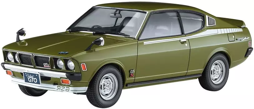 Пластиковый спойлер Hasegawa Mitsubishi Galant GTO 2000GSR Late Model Model 20554 1/24 с задней частью