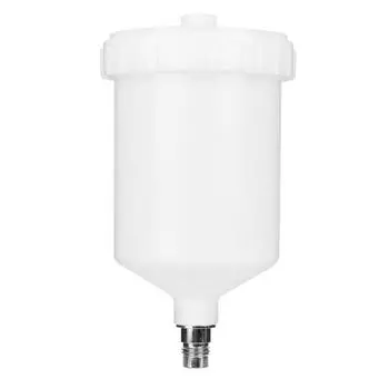 Пластиковый стакан для рисования на 600 мл для соединения струйного распылителя с распылителем 18*10*1.3cm чёрный