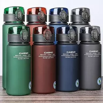 Пластиковый стаканчик без бисфенола А 400 мл 560 мл для фитнеса на открытом воздухе, матовый стаканчик для воды, спортивная бутылка для воды, высокое качество, детская повседневная кружка для воды 400ML-560ML