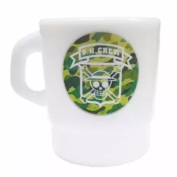 Пластиковый стаканчик Ichiban Kuji One Piece E Prize, один предмет ~стиль милитари~ SHCREW