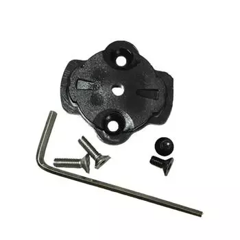 Пластиковый стальной кронштейн адаптер 20 г адаптер велосипед велосипед черный