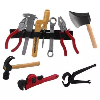 Пластиковый строительный инструмент ремонтный комплект образовательный/интеллектуальный имитация модель игрового дома