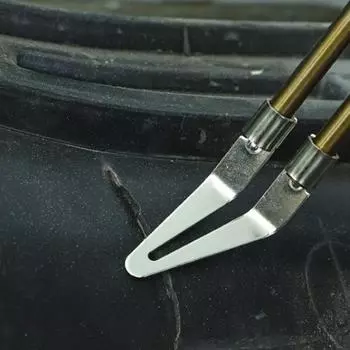 Пластиковый сварочный инструмент с гладкой головкой, сварочный паяльник, ремонтный утюг, простая установка