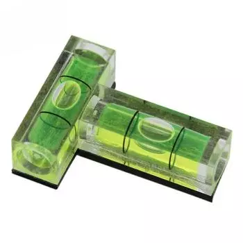 Пластиковый Т-образный магнитный уровень, мини-пузырьковый уровень, несколько моделей, портативная измерительная линейка