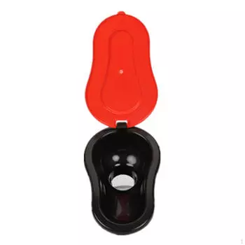 Пластиковый туалет для рабочих временный писсуар 110 мм для слива для строительства синий