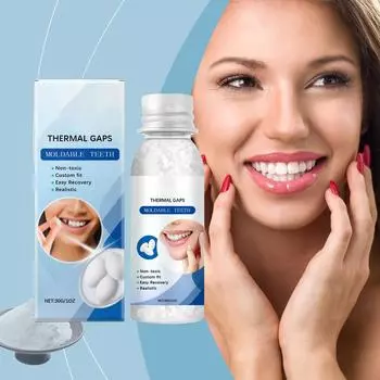 Пластиковый твердый клей, модифицирующий зубы Временное пломбирование отверстий Клей для пломбирования зубных протезов One Size