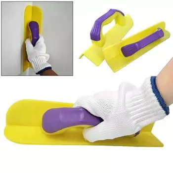 Пластиковый внутренний/внешний угловой шпатель, скребок, многоцелевой шпатель для шпатлевки, инструмент для отделки цемента и гипсокартона Inner Corner Trowel