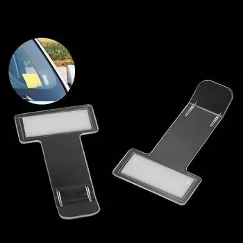 Пластиковый зажим для квитанций, билетов, сертификатов и визиток