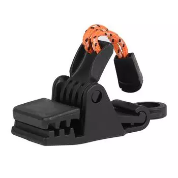 Пластиковый зажим для палатки, устойчивый к ржавчине, ветрозащитный, безопасный зажим для тента для активного отдыха