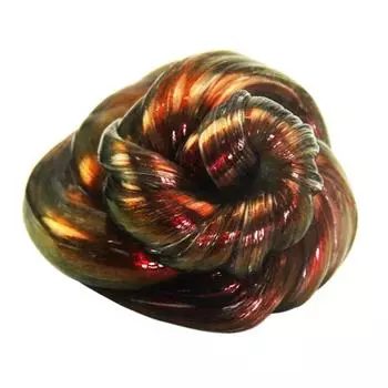 Пластиленовые забавные мягкие прыгающие грязевые визуально немагнитные игрушки из пластилина жёлтый