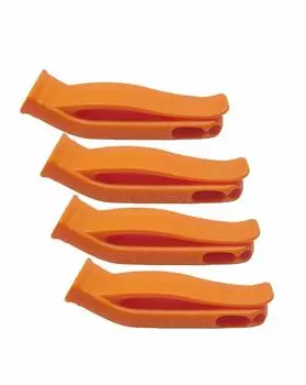 PLASTIMO Double Tone Whistle 4 Pieces Legal Equipment Inspection 52937A [Marine Whistle] (Ship Supplies) Q8R-KAZ-G00-005