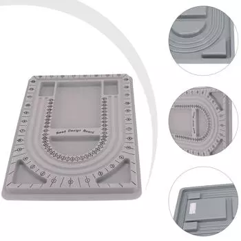 Пластина для бисера, Измерительная пластина для бисера, Лоток для дизайна ювелирных изделий, Стол для дизайна бисера, Подходит для ожерелья, изготовления ювелирных изделий